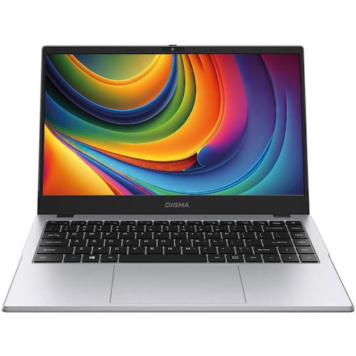 Ноутбук Digma EVE P4851 N-series N200 8Gb SSD256Gb 14" IPS Win11 Prosilver (DN14N2-8CXW01)
