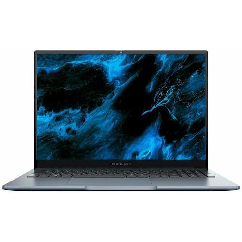 Ноутбук Digma Pro Pactos Core i7 1255U 16Gb SSD512Gb Intel Iris Xe graphics 16" IPS WUXGA (1920x1200) Windows 11 Profes