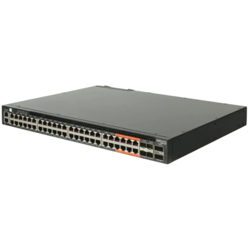 Edge-corE <AS4610-54P> Управляемый коммутатор (48 x 1 Гбит/с, 2 x QSFP+, 4 x SFP+, 8 портов IEEE 802.3at (PoE+))