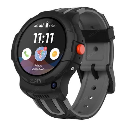 Elari 4G-W-BLK Смарт-часы Elari 4G Wink Android 8.1. Цвет: черный