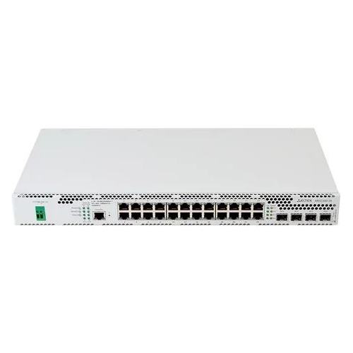 Ethernet-коммутатор MES2300-24_DC, 24 порта 10/100/1000 Base-T, 4 порта 10GBase-R (SFP+)/1000Base-X (SFP), L3, 48V DC