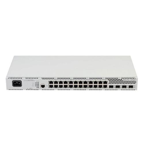 Ethernet-коммутатор MES2420B-24D, 24 порта 10/100/1000/2500BASE-T, 4 порта 1000BASE-X (SFP)/10GBASE-R (SFP+), L3