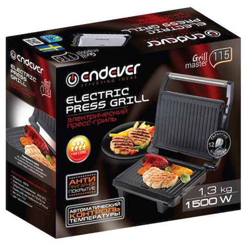 Электрогриль Endever Grillmaster 115