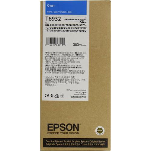 Картридж цветной (или контейнер с цветными чернилами) Epson T6932 (голубой экономичный)