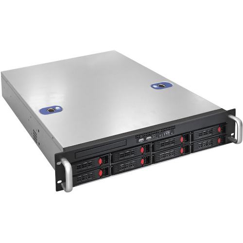 Серверный корпус 2U ExeGate Pro 2U550-HS08/Redundant 2x1200W ATX 1200 Вт