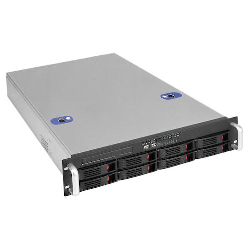 Серверный корпус 2U ExeGate Pro 2U660-HS08/2U-1000ADS E-ATX 1000 Вт