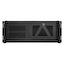 Серверный корпус 4U ExeGate Pro 4U450-07/4U4017S/1000RADS ATX 1000 Вт, вид спереди
