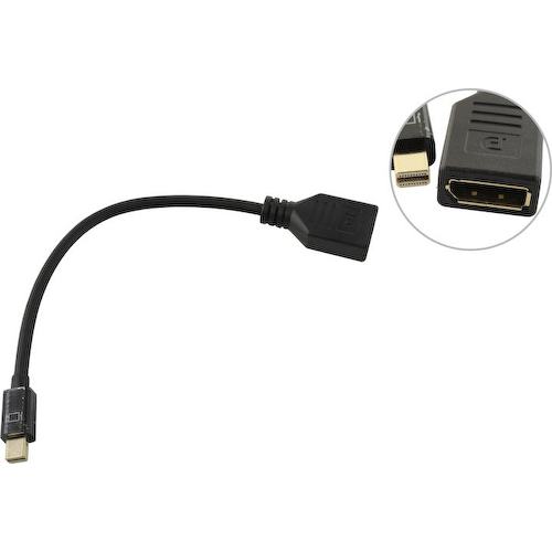 Переходник DisplayPort <-> miniDisplayPort ExeGate EX-CC-mDPM-DPF-0.15 0.15 м.