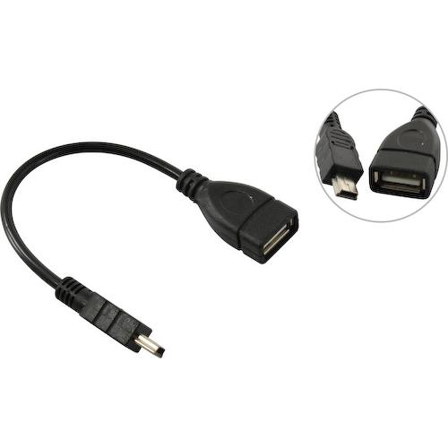 ExeGate EX-OTG-USB2-AFminiBM5P-0.15 0.15 м. USB 2.0 A -> mini-B
