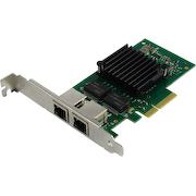 ExeGate <EXE-I350-T2V2> Сетевая карта 1 Гбит/с (2 x 1 Гбит/с, PCI Express)