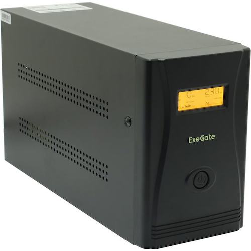 ИБП 2000 ВА ExeGate SpecialPro Smart LLB-2000 LCD, Schuko 1.2 метра