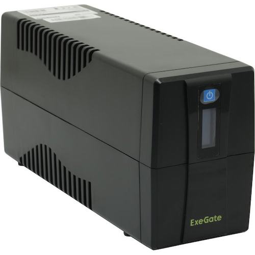 ИБП 850 ВА ExeGate Power Smart ULB-850 LCD, Shuko, USB 1.2 метра