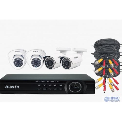 Готовый комплект видеонаблюдения FALCON EYE FE-104MHD KIT ОФИС SMART