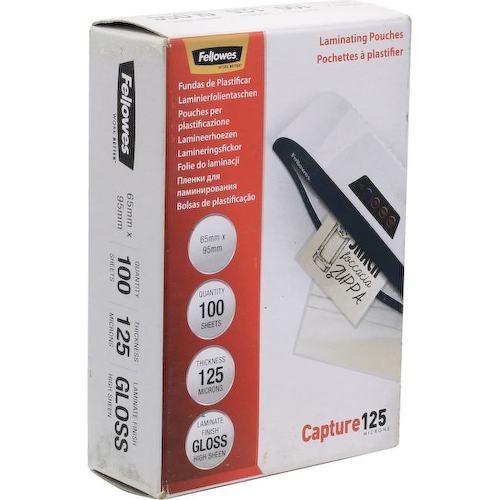 Пакет для ламинирования Fellowes Capture125 53067
