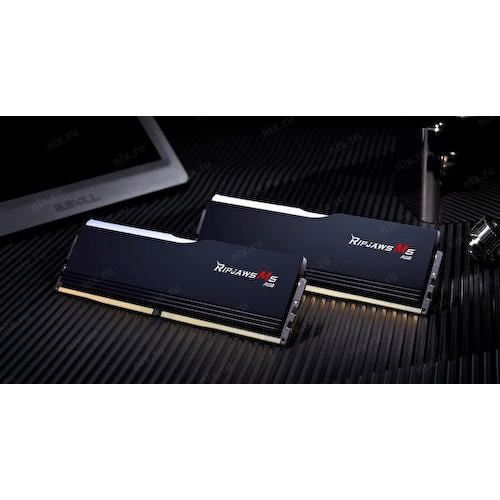 Модуль памяти G.Skill RIPJAWS M5 RGB <F5-5200J4040A16GX2-RM5RK> DDR5 2x 16 Гб <PC5-41600>