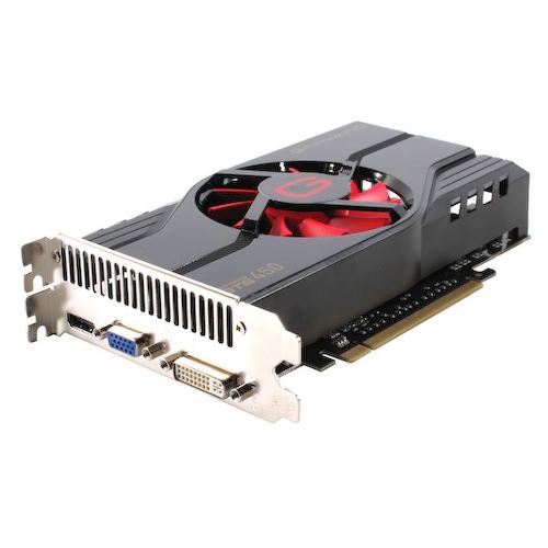Видеокарта Gainward GTS 450 1GB GeForce<sup>®</sup> GTS 450 (128-bit) 1 Гб GDDR5 (OEM)