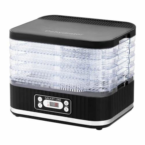 Сушилка для овощей и фруктов LINE GL 2638 BLACK GALAXY