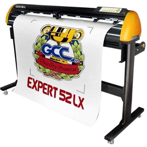 Плоттер GCC 112700020G Expert II-52 LX (с опт. датчиком), 52" (1320 мм, A0+) , скорость резки 635 мм/с, подставка в ком