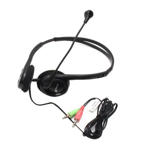 Наушники с микрофоном Genius HS-200C Black