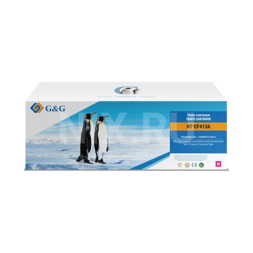 Картридж цветной (или контейнер с цветными чернилами) G&G NT-CF413A