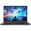 Ноутбук GIGABYTE Aorus 16X 9SG-43KZC54SD <9RX6L9SGDSJI0DKZ0P0> (Intel Core i7 13650HX, 16 ГБ, 1 Тб SSD, GeForce® RTX 4060 (128 бит), WiFi, Bluetooth, noOS, 16"), вид раскрытого ноутбука