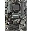 Материнская плата Socket AM3 plus GIGABYTE GA-970A-DS3P (rev. 2.0) 4DDR3 ATX, вид сверху
