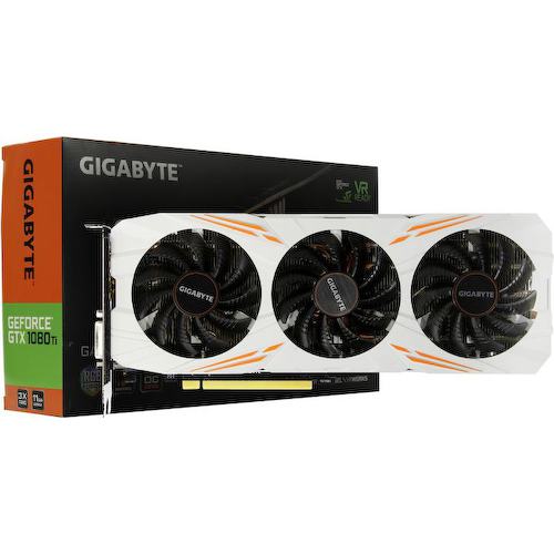 Игровая видеокарта GIGABYTE Gaming GV-N108TGAMING OC-11GD GeForce<sup>®</sup> GTX 1080 Ti OC 11 Гб GDDR5X
