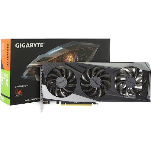Игровая видеокарта GIGABYTE Gaming GV-N3060GAMING-12GD GeForce<sup>®</sup> RTX 3060 OC 12 Гб GDDR6
