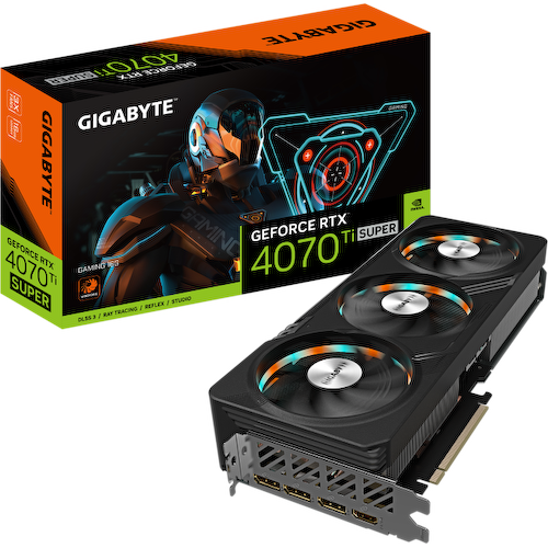 GIGABYTE Gaming GV-N407TSGAMING-16GD GeForce<sup>®</sup> RTX 4070 Ti SUPER 16 Гб GDDR6X