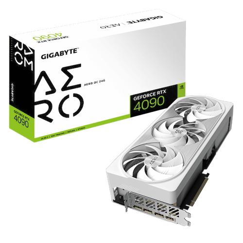 Игровая видеокарта GIGABYTE Aero GV-N4090AERO OC-24GD GeForce<sup>®</sup> RTX 4090 24 Гб GDDR6X