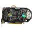 Игровая видеокарта GIGABYTE Ultra Durable 2 GV-N75TOC-2GI GeForce® GTX 750 Ti OC 2 Гб GDDR5, вид сверху