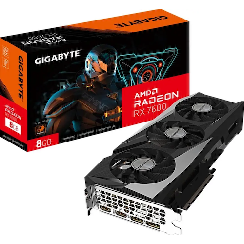 GIGABYTE Gaming GV-R76GAMING-8GD RADEON RX 7600 8 Гб GDDR6