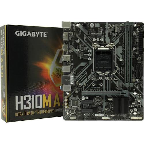 Материнская плата Socket LGA1151 GIGABYTE H310M A 2.0 2DDR4 MicroATX