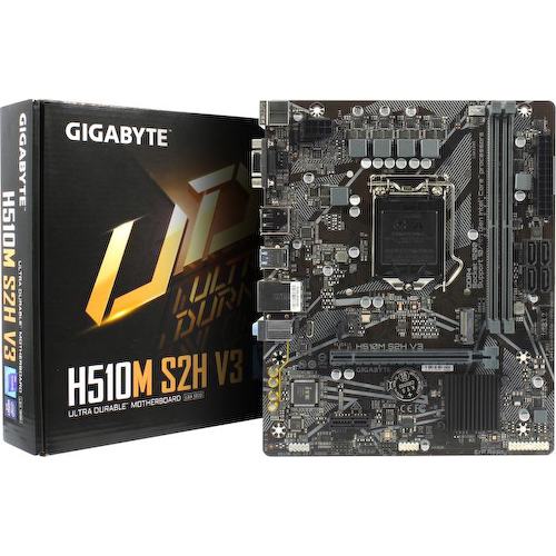 Материнская плата Socket LGA1200 GIGABYTE H510M S2H V3 2.0 2DDR4 MicroATX