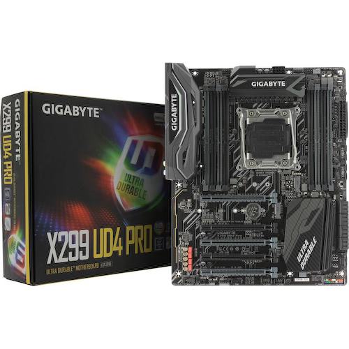 Материнская плата Socket LGA2066 GIGABYTE X299 UD4 Pro 8DDR4 ATX