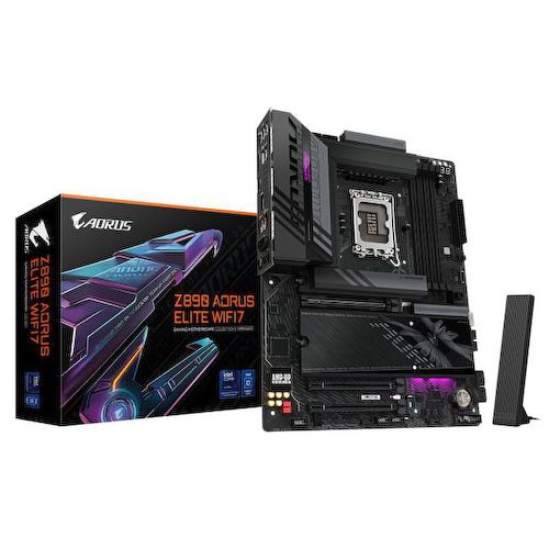 Z890 AORUS ELITE WIFI7 Gigabyte Материнская плата Gigabyte Z890 AORUS ELITE WIFI7, RTL