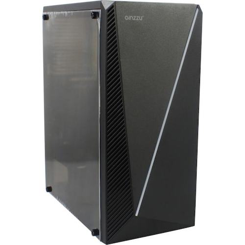Miditower Ginzzu SL150 ATX без БП