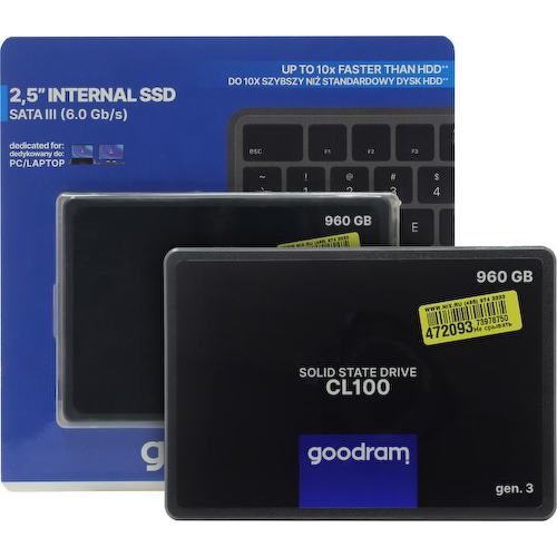 SSD Goodram CL100 gen.3 <SSDPR-CL100-960-G3>