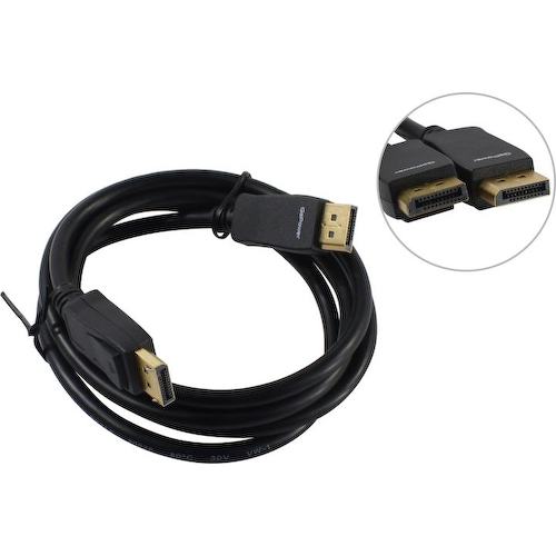 Кабель DisplayPort <-> DisplayPort GoPower 00-00028932 1.8 м.