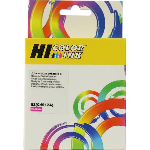 Картридж цветной (или контейнер с цветными чернилами) Hi-Black HB-C4912A
