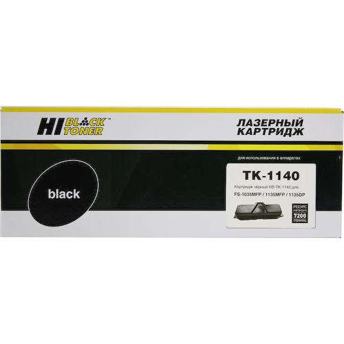 Картридж черный (или контейнер с черными чернилами) Hi-Black HB-TK-1140