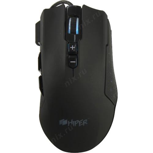 Проводная Мышь HIPER Gaming Mouse GMUS-3000 DRAKKAR (USB, 8btn, 4000 dpi)