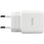 Зарядка USB-устройств от 220В HOCO C106A Leisure White Set USB Type A "мама" (10.5 Вт), вид сверху