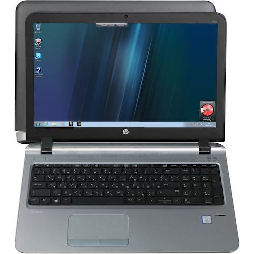 Ноутбук HP ProBook 450 G3 <P4P34EA> (Intel Core i7 6500U, 8 ГБ, 256 Гб SSD, Radeon R7 M340 (64 бита), WiFi, Bluetooth, Win7Pro, 15")
