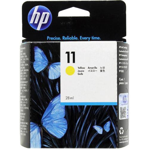 Картридж цветной (или контейнер с цветными чернилами) HP C4838AE (№11) (желтый)