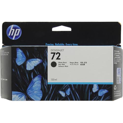 Картридж черный (или контейнер с черными чернилами) HP C9403A (№72) пигментный матовый