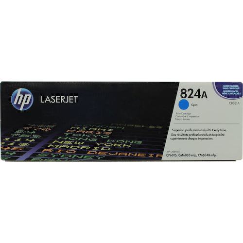 Картридж цветной (или контейнер с цветными чернилами) HP CB381A (№824A) (голубой)