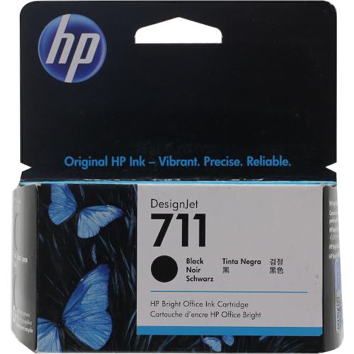 Картридж черный (или контейнер с черными чернилами) HP CZ129A (№711) пигментный
