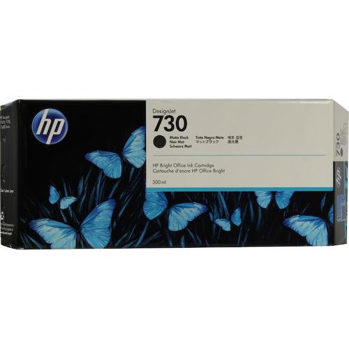 Картридж черный (или контейнер с черными чернилами) HP P2V71A (№730) матовый