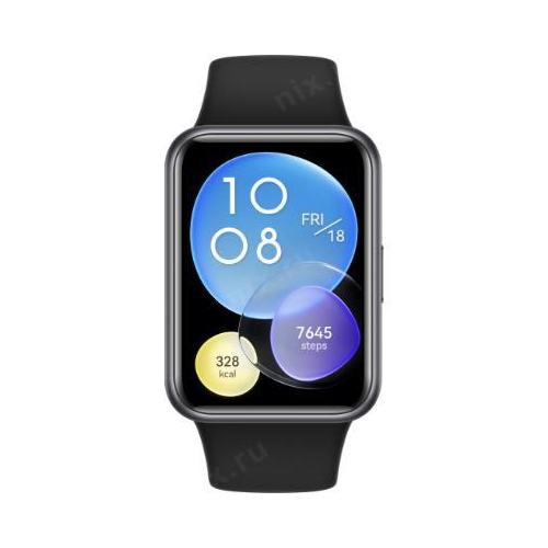 Часы Huawei WATCH FIT 2 Active Edition WATCH FIT 2 YODA-B09 Midnight Black